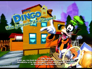 Disney Dingo Une Journee de Dingue! (FR) screen shot title